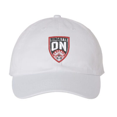 Valucap Adult Ringette ON Embroidered Dad Cap Thumbnail