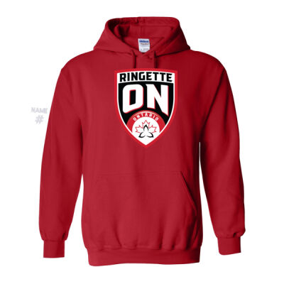 Gildan Unisex Ringette ON Printed Hoodie Thumbnail