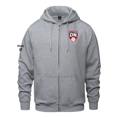 Surfer Unisex Ringette ON Printed Full Zip Thumbnail