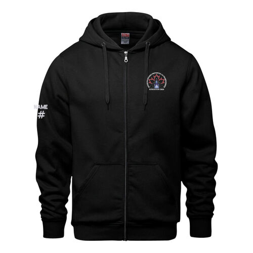 Surfer Unisex AA Emblem Printed Full-Zip Thumbnail