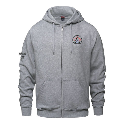 Surfer Unisex AA Emblem Printed Full-Zip Thumbnail