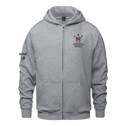 Surfer Youth ECRC Emblem Printed Full-Zip Thumbnail