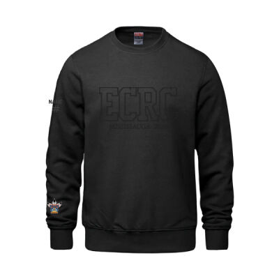 Vault Unisex ECRC Tone-On-Tone Embroidered & Printed Crewneck Thumbnail