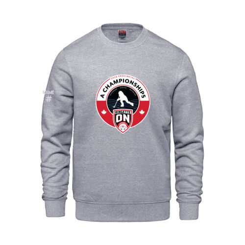 Crew Unisex A Crest Printed Crewneck Thumbnail
