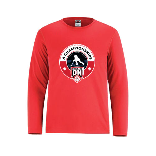 Shore Youth A Crest Printed Performance Long Sleeve Thumbnail