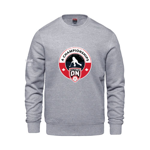 Crew Youth A Crest Printed Crewneck Thumbnail